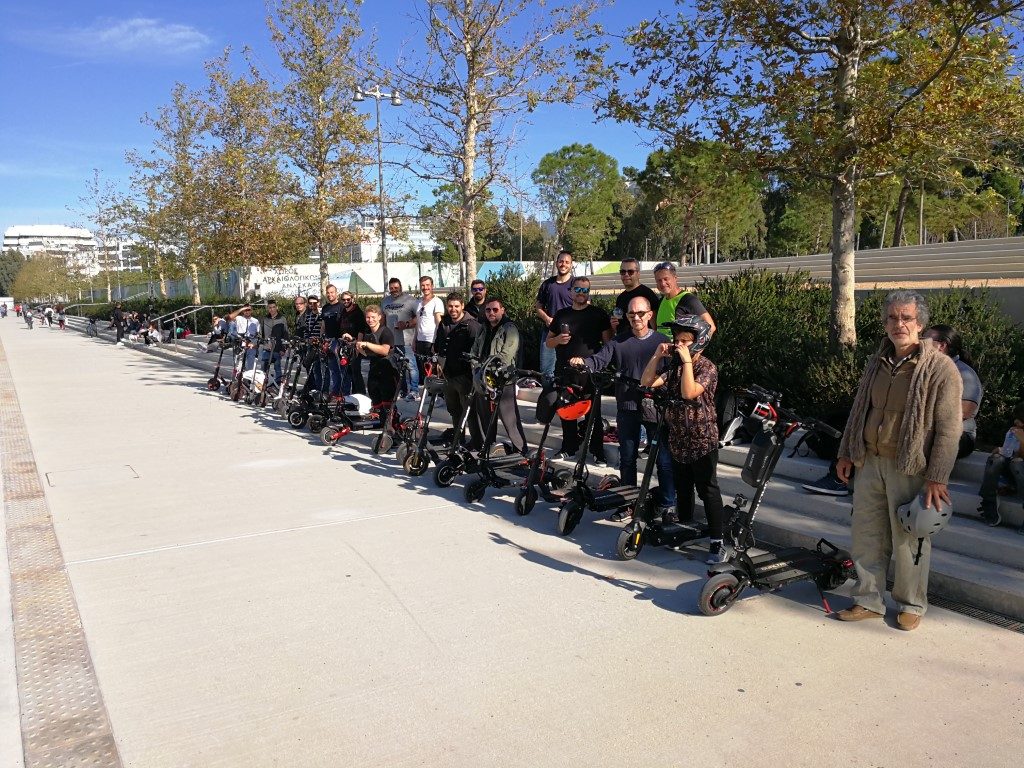 3η συνάντηση κατόχων e-scooters Αθήνας (video)