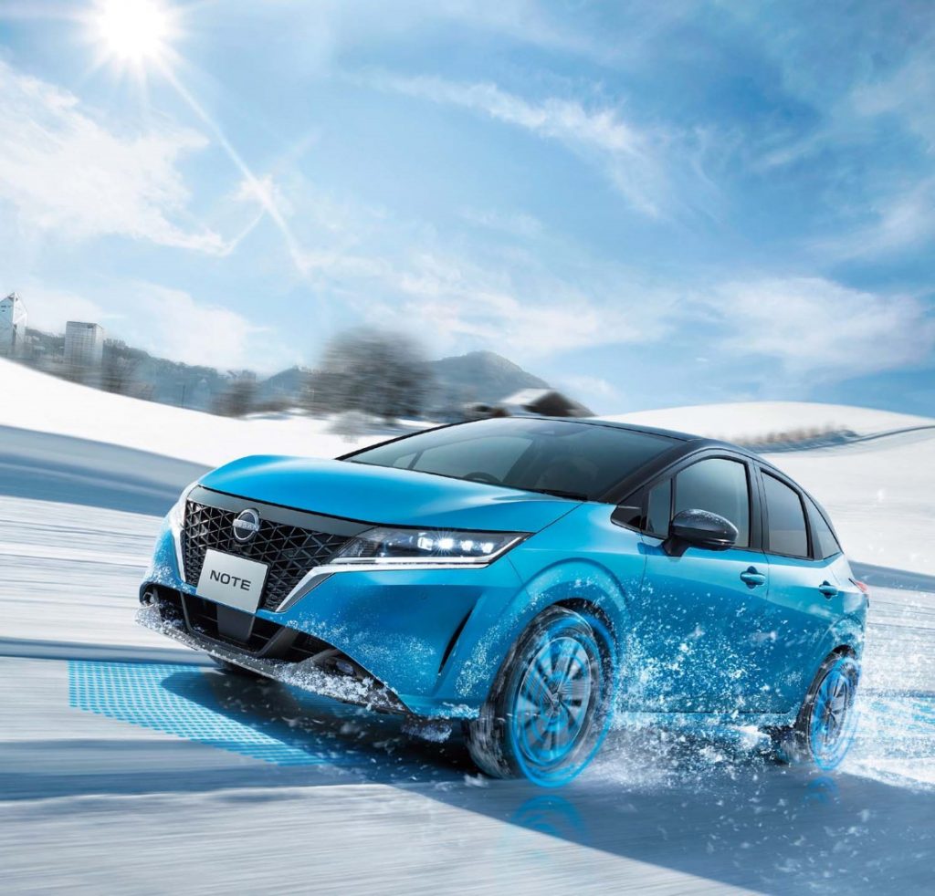 Η Nissan παρουσιάζει το ολοκαίνουργιο NOTE e-POWER AWD στην Ιαπωνία