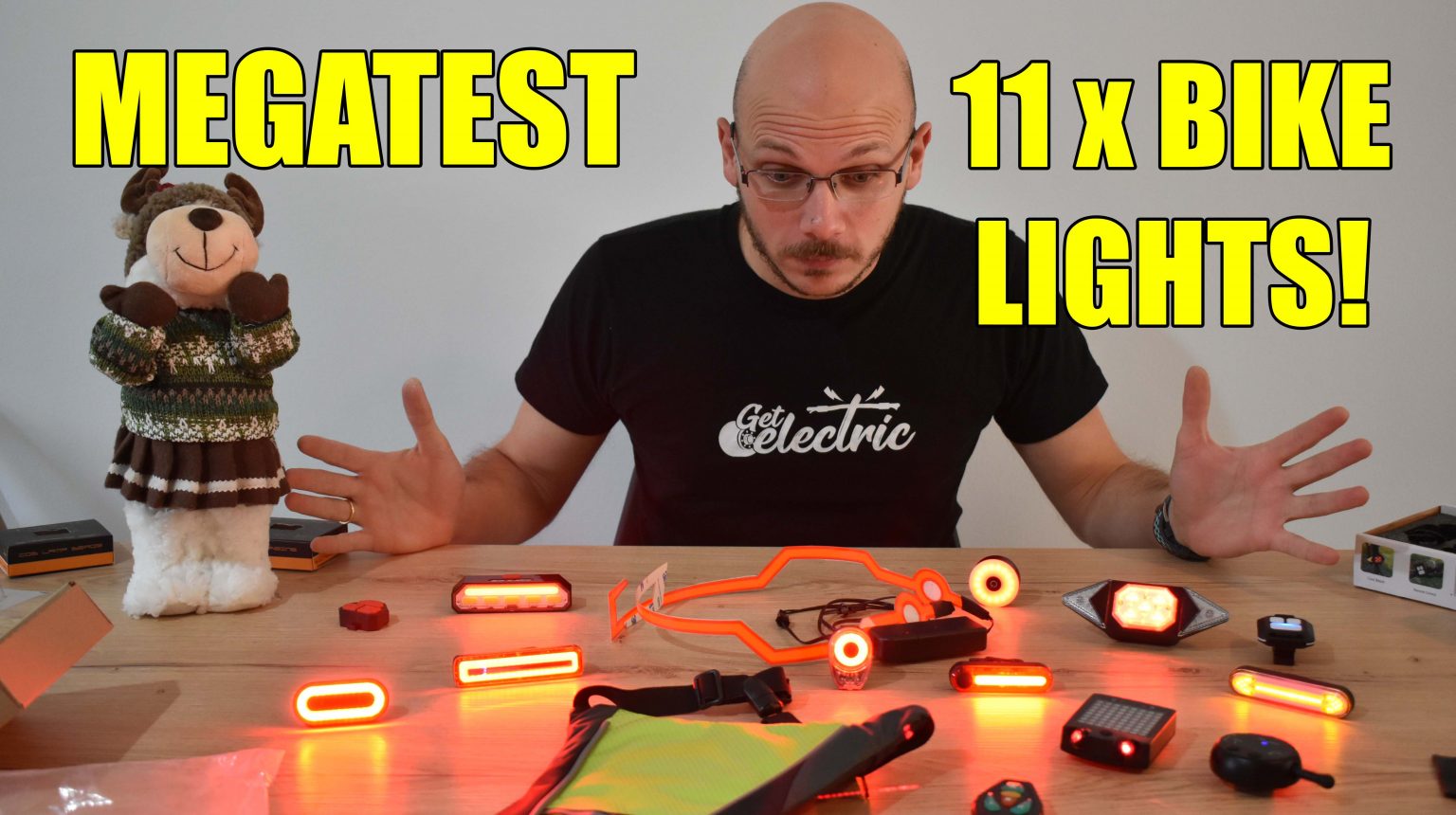 φώτα LED για ποδήλατο πατίνι
