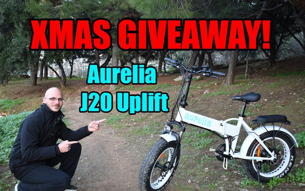 XMAS GIVEAWAY! – Κερδίστε το Aurelia J20 Uplift e-fatbike!