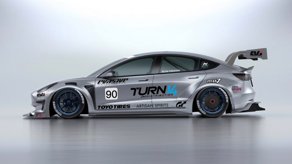 “Φτιαγμένο” Tesla Model 3 ετοιμάζεται για το Pikes Peak