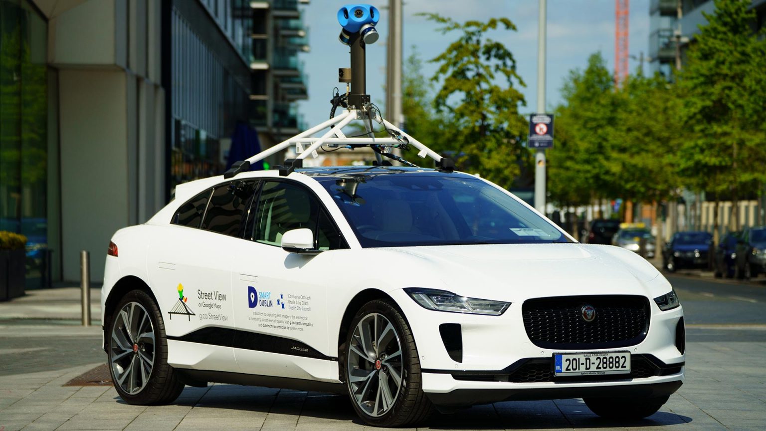 Η Google μετρά την ατμοσφαιρική ρύπανση με μια Jaguar i-Pace