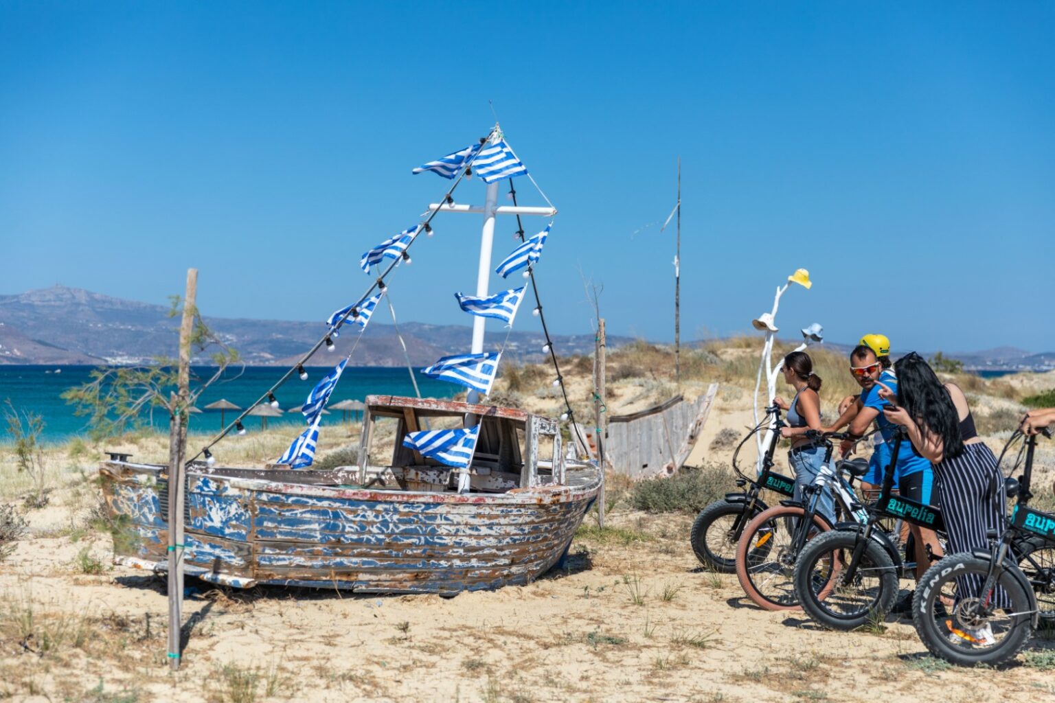 μυστικά της Νάξου ηλεκτρικό ποδήλατο aurelia