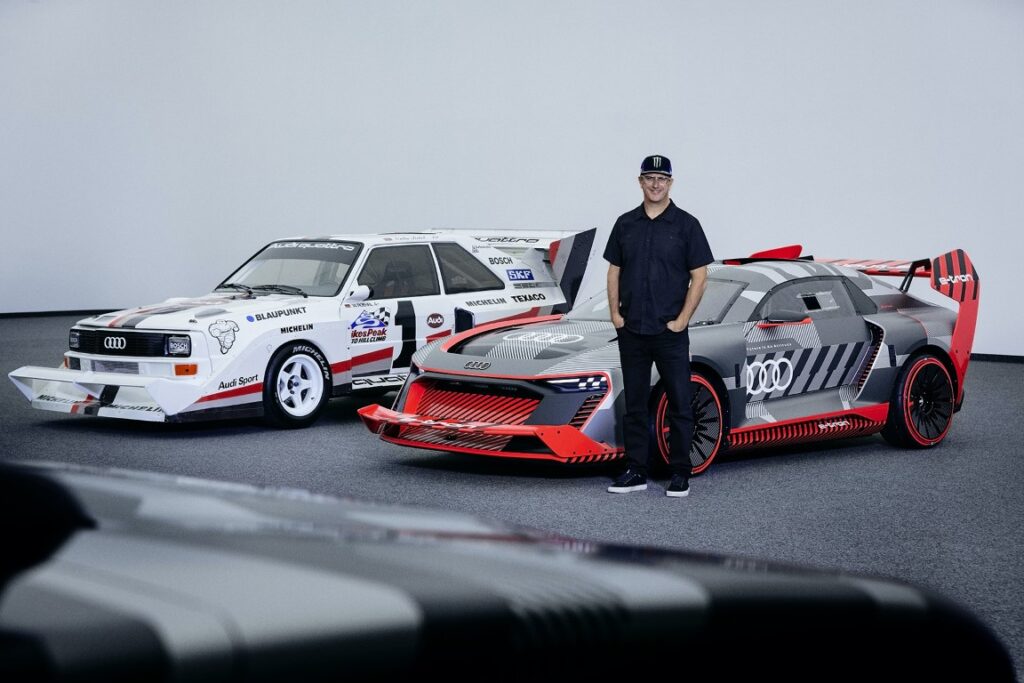 Ken Block, Audi S1 e-tron quattro Hoonitron, Audi Sport quattro S1