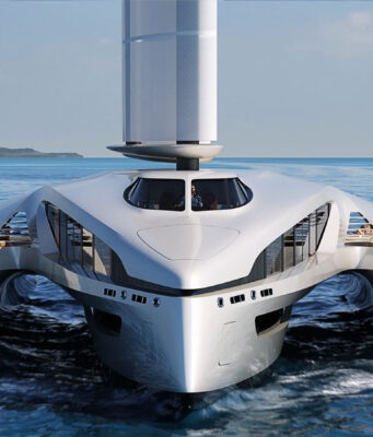 Seaffinity trimaran concept ηλεκτρικό σκάφος υδρογόνο hyundai