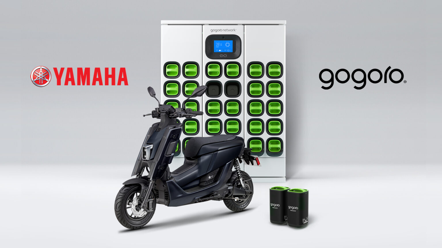 Παρουσιάστηκε το ηλεκτρικό Yamaha EMF με ισχύ 10 ίππων yamaha emf ηλεκτρικό σκούτερ gogoro (1)