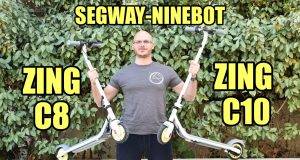 segway ninebot zing c8 c10 ηλεκτρικό πατίνι review δοκιμή παιδιά παιδικό