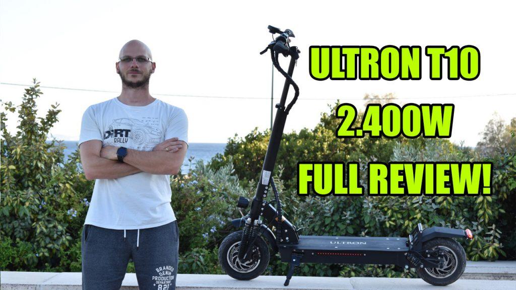 ultron t10 ηλεκτρικό πατίνι joomtech ελλάδα δοκιμή review