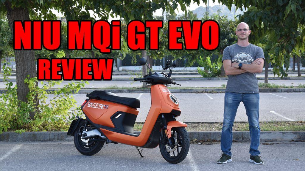 niu mqi gt evo ηλεκτρικό σκούτερ δοκιμή review ελλάδα