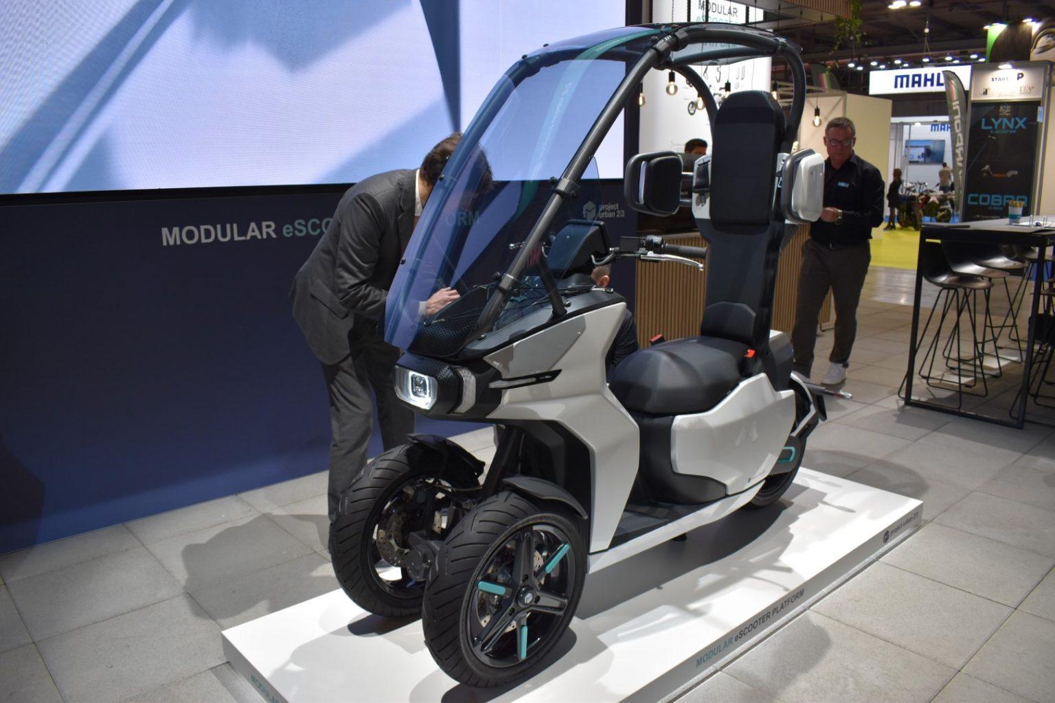 project urban 2|3 modular escooter eicma 2022 (6)