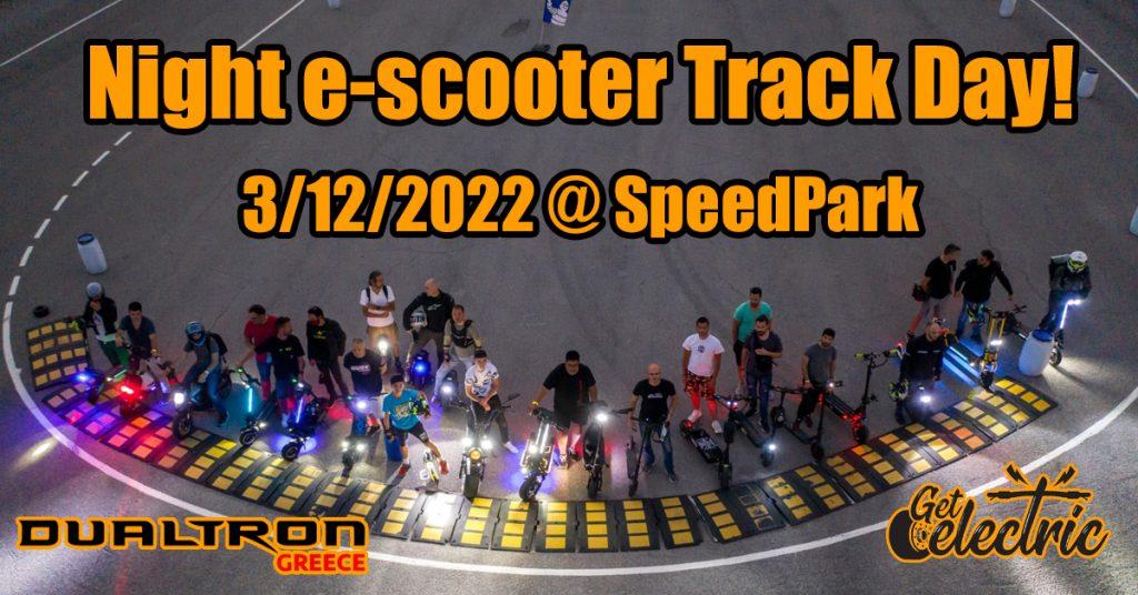2ο escooter track day
