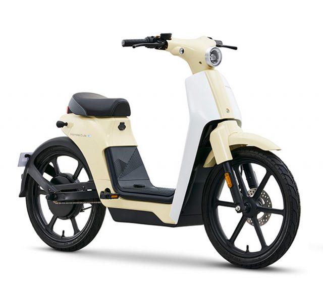 honda cub e: ηλεκτρικό σκούτερ μοτοποδήλατο