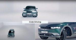 ioniq 5 e-corner crab driving