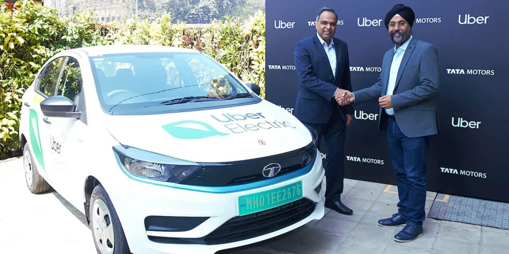 uber tata motors india evs