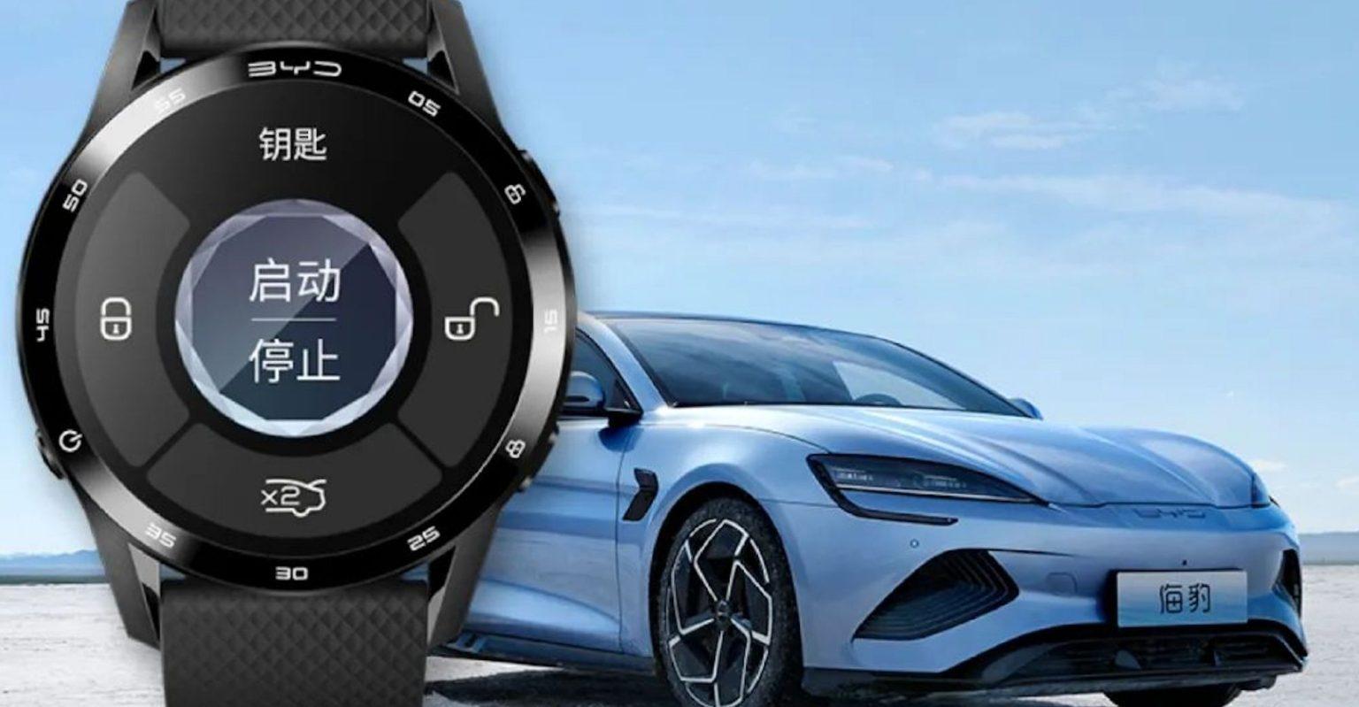byd smartwatch keyless entry