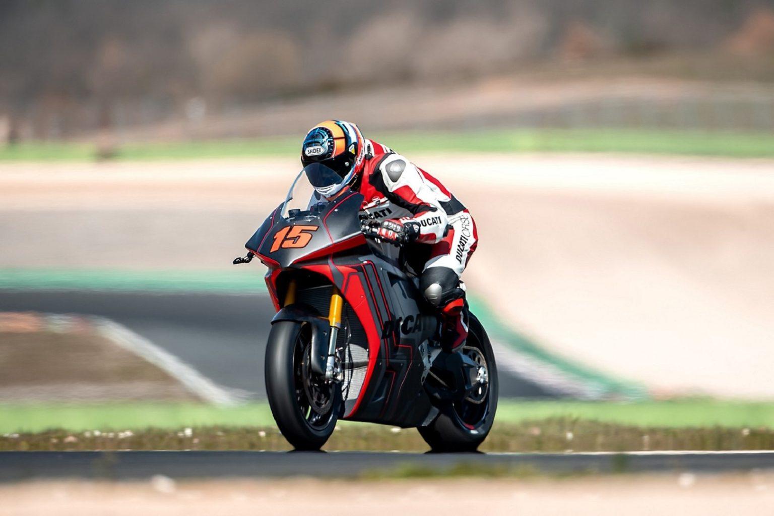 Παρουσίαση του Παγκόσμιου Πρωταθλήματος MotoE 2023 στη Vallelunga motoe 2023 ducati v21l (4)