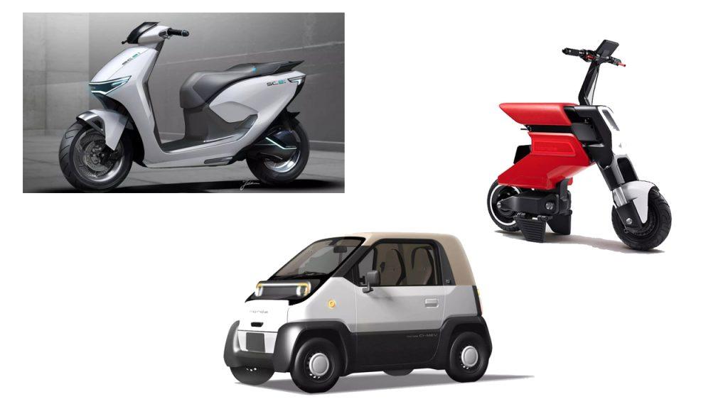 Concept ηλεκτρικό microcar και σκούτερ από τη Honda στο Japan Mobility Show 2023