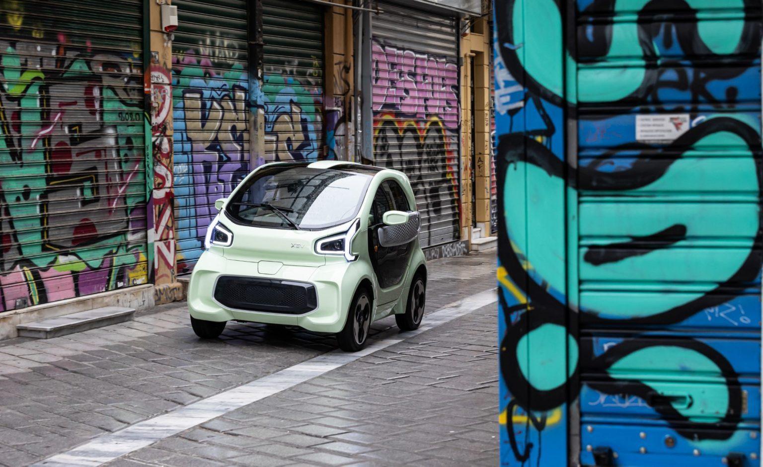 Το XEV YOYO microcar διαθέσιμο από την Σπανός Α.Ε.