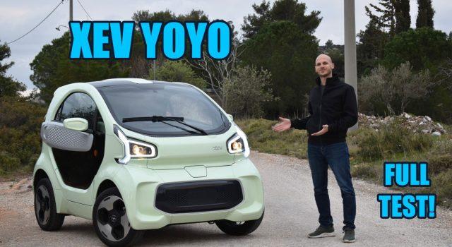 XEV Yoyo microcar ilektriko ellada dokimi review test instacar (16)