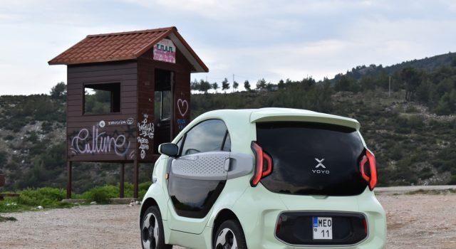 XEV Yoyo microcar ilektriko ellada dokimi review test instacar (27)