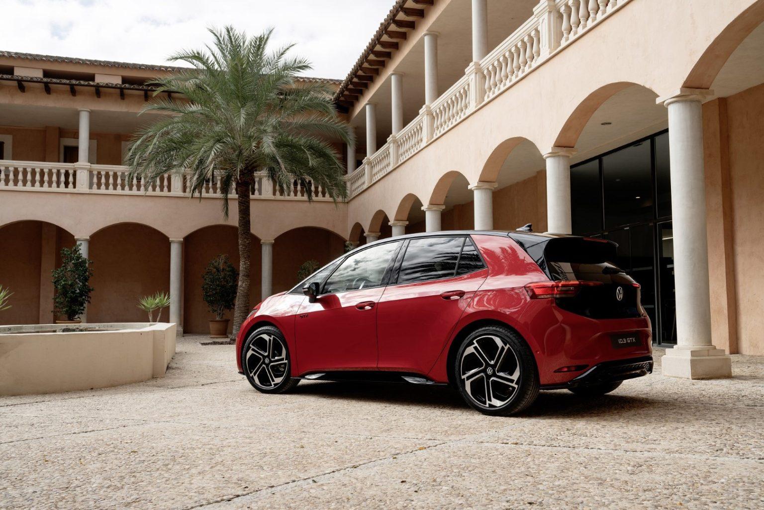 The all-electric Volkswagen ID.3 GTX