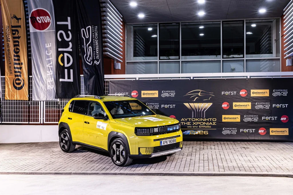 Το FIAT Grande Panda ψηφίστηκε «Αυτοκίνητο Της Χρονιάς 2026» για την Ελλάδα aytokinito tis xronias 2026 fiat grande panda