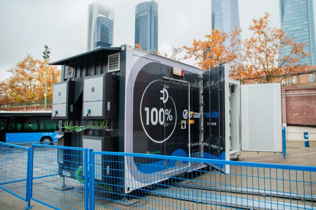 second life battery irizan spain electric bus