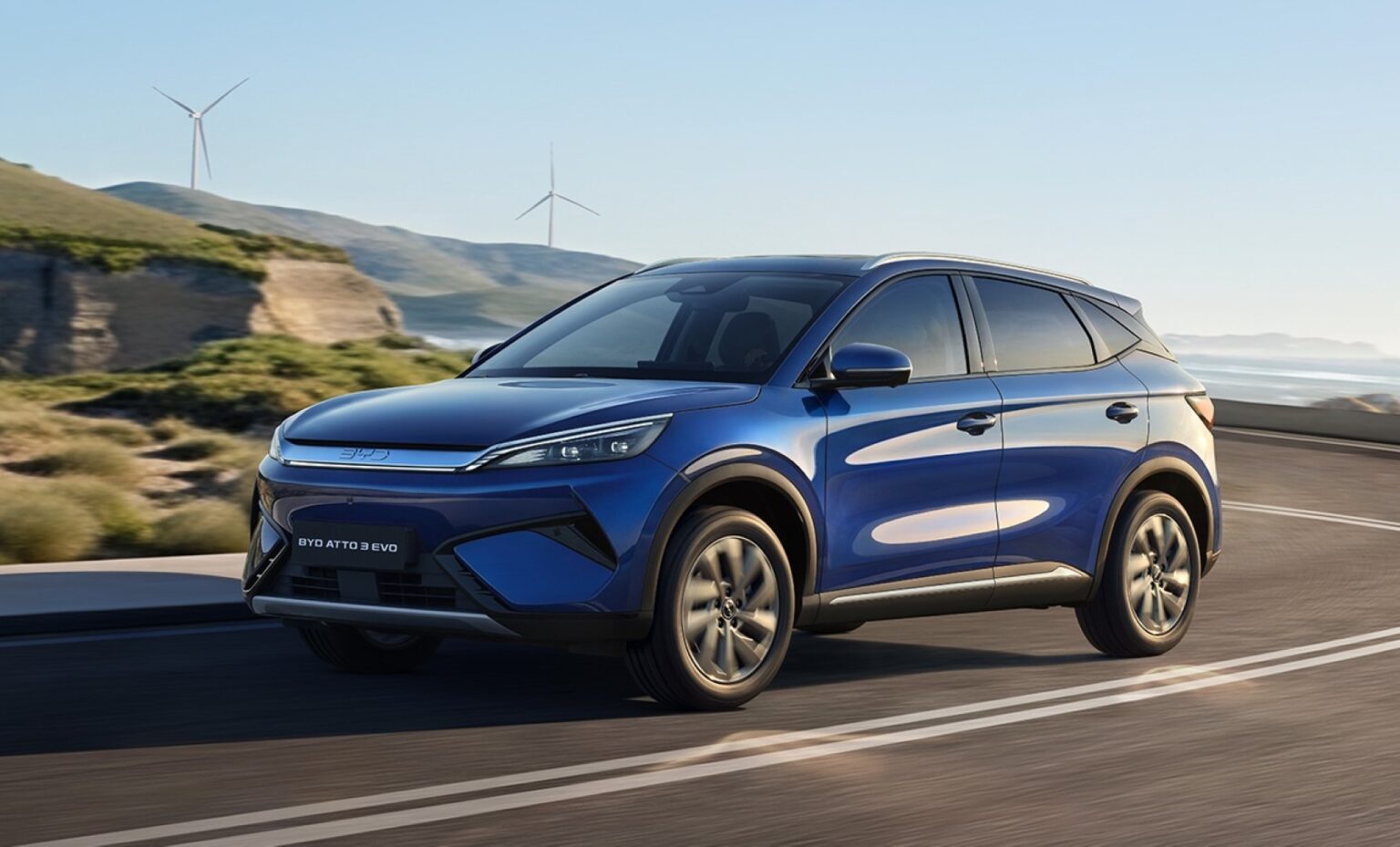Ιδού το BYD ATTO 3 EVO, με μπαταρία 75 KWh και φόρτιση έως 220 KW! BYD ATTO 3 EVO exterior
