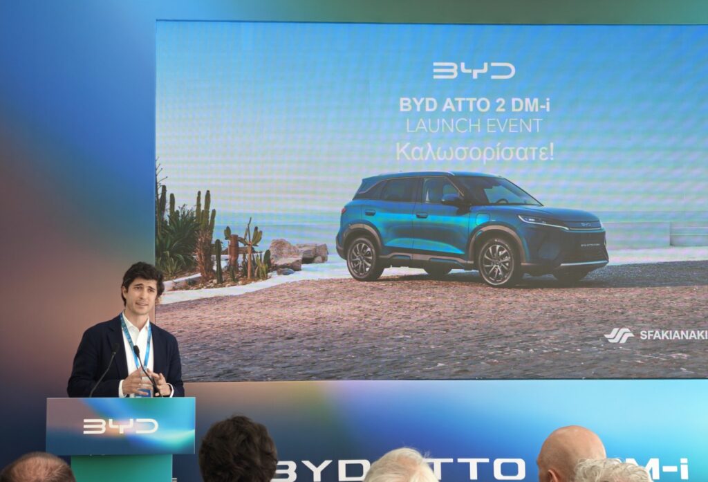 Η BYD πρώτη σε πωλήσεις NEV στην Ελλάδα το Α’ τρίμηνο του 2026