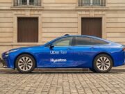 taxi ydrogono uber parisi