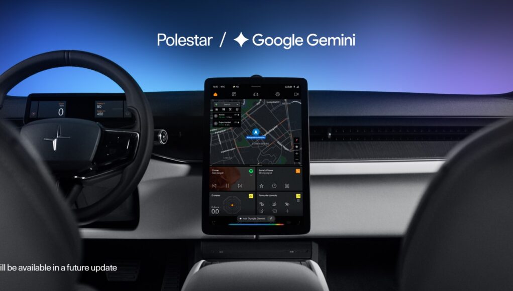 Google Gemini coming to all Polestar models