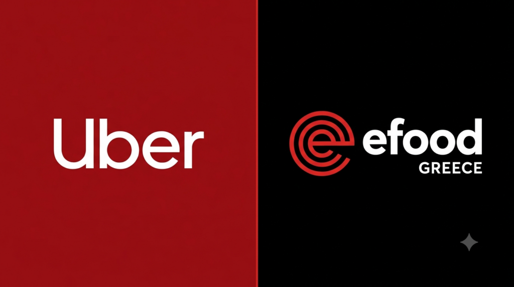 Η Uber εξαγοράζει την Delivery Hero, τι γίνεται με την efood στην Ελλάδα uber efood