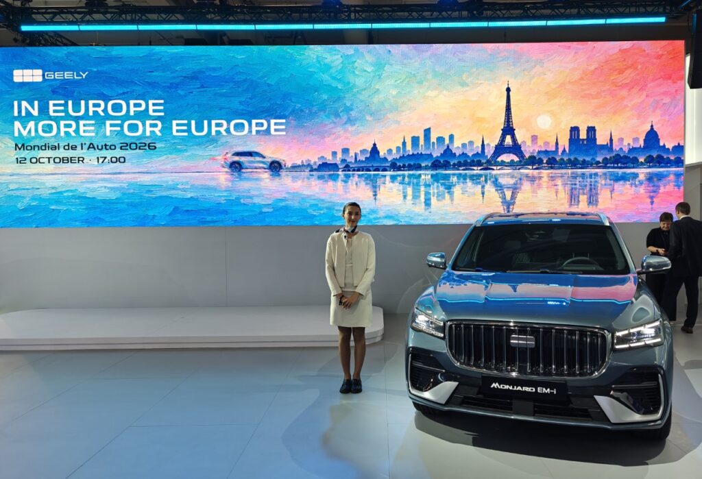 Είδαμε το νέο Geely Monjaro EM-i στο Paris Motor Show!
